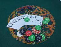 Tapis de table de mahjong de haute qualité, doux, élastique, antidérapant, anti-poussière, protection de plateau pour une utilisation domestique lors de jeux de mahjong ou de poker