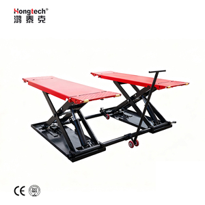 Dijual gunting pengangkat tengah portabel gunting kendaraan bergerak pengangkat mobil - Product Image 1