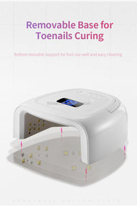 Professionnel CCFL Clou LED <span class=keywords><strong>Lampe</strong></span> UV 18 k 18 w 36 w 48 w CCFL LED <span class=keywords><strong>Lampe</strong></span> À Ongles 2 Mains 60 watts uv gel séchoir à ongles pour manucure - Product Image 6