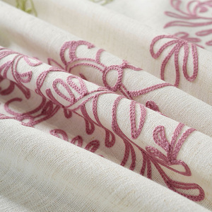 <span class=keywords><strong>Nappe</strong></span> rectangulaire de luxe en coton et lin brodé de style baroque, imperméable, pour cuisine, salle à manger et extérieur - Product Image 3