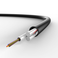 Aérien extérieur non métallique ADSS ASU 8 hilo 48-core 96F SM G652D Double gaine 100M Dekam CE/ROHS certifié câble à fibre optique