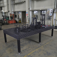 Table de soudage 3D en acier certifiée CE, neuve ou d'occasion, pour station de soudage avec composants PLC et autres équipements de soudage