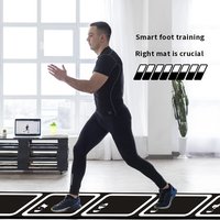 Tapete de Entrenamiento Protector para Escalera de Cuerdas de Agilidad, Tapete de Piso para Entrenamiento de Agilidad, Fútbol, Trabajo de Pies y Aptitud Física