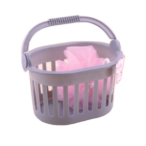 plastic bathroom toiletries storage basket