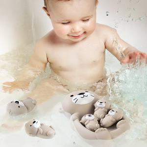 YD TOYS Jouet aquatique écologique en plastique scellé pour bébés, ours animal flottant pour le <span class=keywords><strong>bain</strong></span>, jouet cognitif transfrontalier pour enfants - Product Image 4