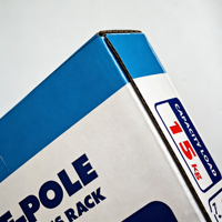 Boîtes d'emballage en carton personnalisées pour cintres à vêtements longs et réglables, avec impression de logo et fermeture à rabat pour expédition
