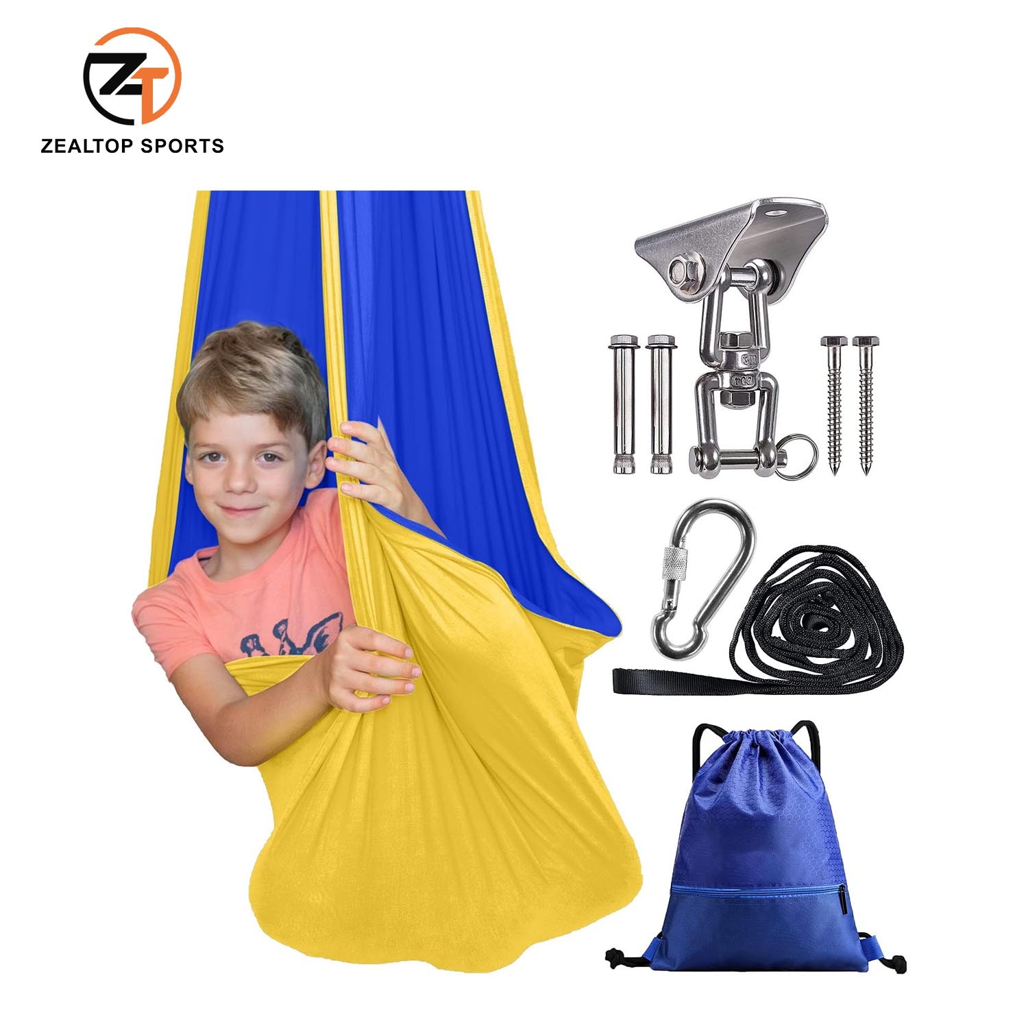 2021 Hot Sale Nylon Indoor And Outdoor Ventilationfor Kids Fashion Soft Outdoor Garden Swing Chair