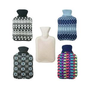 Bouillotte en caoutchouc la moins chère avec housse en peluche super douce Sac à eau chaude haute capacité - Product Image 5