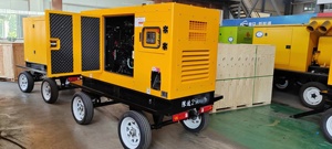 Kangmingsi 30KW Silent <b>Generator</b> Set with ISO9001 Water Cooling System <b>Mobile</b> Trailer Backup Enclosure-DC Output - Product Image 3