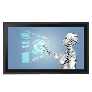 Hmi Ethernet industri TFT LCD 10 inch usb ip65 monitor touchscreen