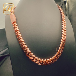 สร้อยคอฮิปฮอปแบบ Cuban Link เงินแท้ 925 ประดับเพชร Moissanite VVS ขนาด 12 มม. สไตล์ Iced Out - Product Image 3