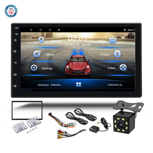 P9 7 Inch Car Head Unit Music <strong>System</strong> 2 Din <strong>Navigation</strong> BT Hands Free Call Car Stereo for Universal <strong>Automobile</strong> with Reverse Camera - Product Image 1