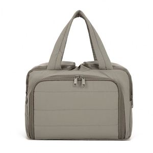 Bolsa de Maquillaje Portátil Impermeable con Cierre, para Viaje, Almacenamiento de Cosméticos, Personalizable, con Abertura Amplia, de Nailon Suave, Diseño Galaxia, Novedad 2026 - Product Image 5