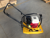 Gran Oferta: Compactadora Vibratoria de Placa de Alta Calidad 7KW, Motor de Gasolina C100 GX160 FSH, Nueva 2025, Ideal para Uso en Construcción