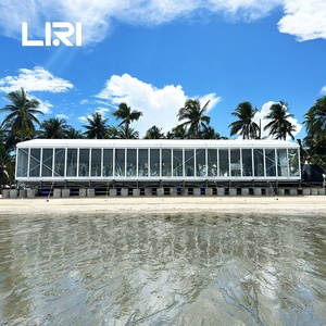 Grand chapiteau extérieur de 500 à 1000 capacité en Thaïlande Tente de salle de réunion d'événement VIP avec mur en ABS - Product Image 2