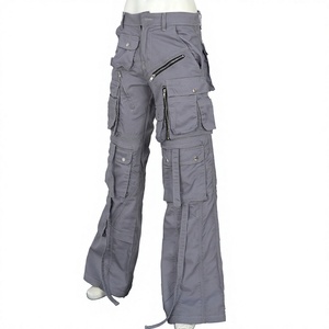 OEM Custom High Quality Men's Cargo Baggy <b>Jeans</b> Classic Distressed Straight Leg Streetwear Denim Pants Light Mid <b>White</b> Featuring - Product Image 1