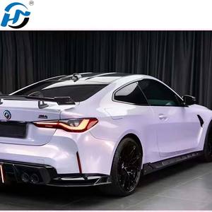 TPU Mid-Gold <span class=keywords><strong>Star</strong></span> Pink Car Wrap Vinyl Air Release Non Layered Bubble Free Protection UV Film PPF amovible - Product Image 2