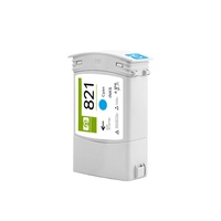 Cartouche d'encre complète InkLab 400ml 7 couleurs compatible HP821 avec encre latex et puce pour imprimantes HP 110/115 C M Y K LM LC OP