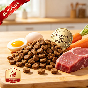 Nourriture sèche <span class=keywords><strong>pour</strong></span> chiens adultes, croquettes au bœuf, 26% <span class=keywords><strong>de</strong></span> protéines brutes, nettoyage dentaire, haute digestibilité, expédition rapide - Product Image 1