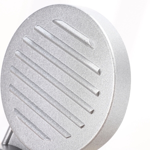 Presse à <span class=keywords><strong>mini</strong></span>-hamburgers manuelle à démoulage facile, antiadhésive, avec poignée en bois, en alliage d'aluminium, pour la préparation de galettes de burger <span class=keywords><strong>maison</strong></span> DIY - Product Image 3