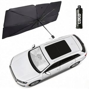 Parasol Retráctil Plegable Portátil con Logotipo Impreso para Ventana Delantera de Coche, Sombrilla, Regalos Promocionales Personalizados - Product Image 1