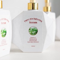 Sérum Visage Éclaircissant Intense Marque Blanche 300ml avec Acide Hyaluronique Anti-Âge et Correcteur de Taches Foncées Gel d'Aloe Vera