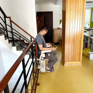 Personnalisé bon <span class=keywords><strong>prix</strong></span> pliable courbe <span class=keywords><strong>monte</strong></span>-<span class=keywords><strong>escalier</strong></span> chaise élévatrice stable sans fil télécommande chaise élévatrice - Product Image 5