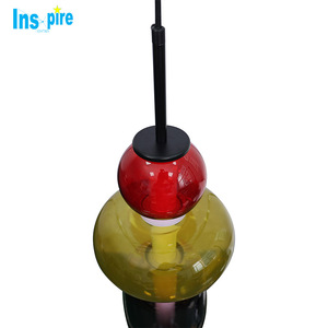 Moderno lampadario in vetro colorato nordico ristorante arredamento Art Glass <span class=keywords><strong>lampada</strong></span> pendente per Hotel corridoio - Product Image 5