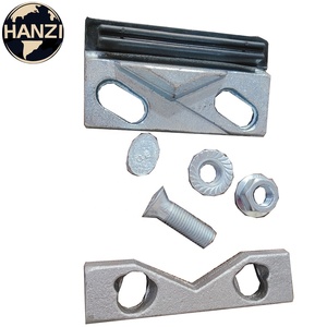 Nouvelle plaque de fixation 9216/08 de pointe en acier au carbone de grade 8.8 <span class=keywords><strong>pour</strong></span> la rénovation/mise à niveau des <span class=keywords><strong>rails</strong></span> en acier de grue - Product Image 4