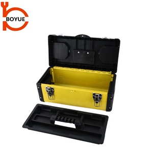 Hộp công cụ nhựa cầm tay chất lượng cao của nhà máy Trung Quốc với khóa an toàn tốt cho xi lanh khóa - Product Image 4