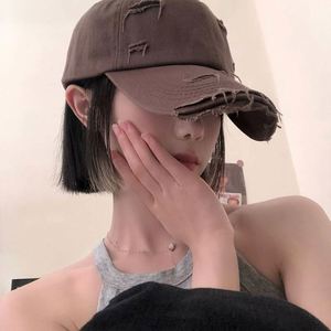 Womens Distressed Vintage Unconstructed Embroidered Patch Hat Baseball Cotton Low Profile Adjustable <b>Plain</b> <b>Cap</b> - Product Image 3