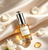 Bouteille en verre transparent de qualité supérieure pour huiles essentielles, avec compte-gouttes, fond épais, gravure de logo personnalisée, pour sérum de soin et mascara – Vente en gros