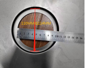 Kit universel d'assemblage de siphon d'évier de cuisine avec siphon en P, anti-odeur, anti-colmatage, installation facile, finition brossée moderne, avec trop-plein pour lave-vaisselle - Product Image 5