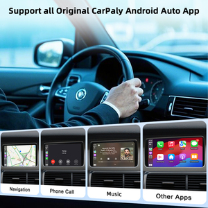 Échantillons gratuits de haute qualité Adaptateur Carplay sans fil Bluetooth Mains libres USB Dongle Type-C Écran de projection automatique Android - Product Image 5