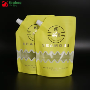 Sacchetto per beccuccio stampato personalizzato per alimenti per bevande liquide a base di succo di latte - Product Image 4