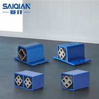 Soporte de Vibración con Resorte de Goma, Módulo Elástico ROSTA DRS 38x80, Amortiguador de Impactos de Servicio Mediano