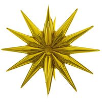 24 pouces Explosion Star feuille d'aluminium ballon Bar bébé douche fête d'anniversaire décoration gouttes d'eau
