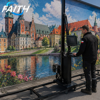 Equipo de Impresión Vertical de Pared con Diseño Personalizado Faith, Salida de Imagen HD, Impresora Vertical para Proyectos de Marca