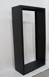 Elegante Set Porta Legna in Ferro Nero, Robusto e Salvaspazio, Classico con Rivestimento a Polvere <span class=keywords><strong>per</strong></span> Caminetto - Product Image 4