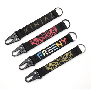 Lulu Điện Thoại Di Động Keychain Quần Áo Túi Treo Tag Thêu Dây Đeo Cổ Tay Dây Buộc Với Kim Loại Móc - Product Image 5