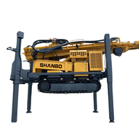 Foreuse rotative pour puits d'eau de 500 m avec pompe et moteur, composants essentiels, machine de forage