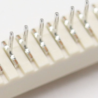 Connecteur droit à une rangée de 2 broches, 16 broches, XH Wafer, espacement de 1,25 mm, hauteur de 4,7 mm, borne de saut JST, connecteur de câble à coque de 4 broches