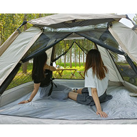 Tente imperméable de voyage d'usine de tente de vente chaude pour la tente extérieure campante de camping de 2 4 6 personnes