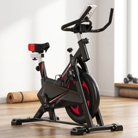 Spin Bike Aufrechtes Trainingsfahrrad 150kg Tragkraft für Heimfitness und Kardiotraining