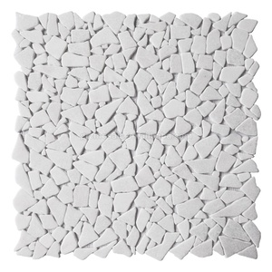 Dalles <span class=keywords><strong>de</strong></span> pavage pour allées <span class=keywords><strong>de</strong></span> jardin extérieures <span class=keywords><strong>de</strong></span> villa, mosaïque <span class=keywords><strong>de</strong></span> travertin, galets, pierres <span class=keywords><strong>de</strong></span> gravier, mosaïque <span class=keywords><strong>de</strong></span> marbre pour murs et sols - Product Image 5