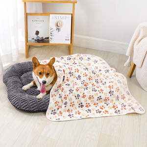 <span class=keywords><strong>Pet</strong></span> <span class=keywords><strong>s</strong></span> autunno inverno <span class=keywords><strong>pet</strong></span> coperta per cane caldo letto cane morbido flleece <span class=keywords><strong>pet</strong></span> coperta stampa gatti materasso - Product Image 3