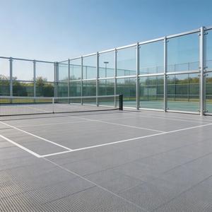 Solution complète pour terrain de sport Inolp, ensemble complet de matériaux, surface lisse, revêtement en plastique pour padel, accessoires pour terrain de tennis - Product Image 1