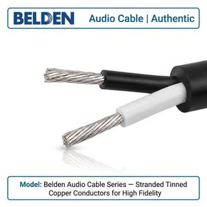    สายเคเบิลอินสตรูเมนเทชั่น Belden 8477 1 คู่ 12AWG 2 แกน ทองแดงเคลือบดีบุก 600V สายลำโพงสำหรับงานหนัก - Product Image 1