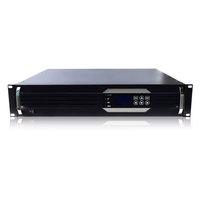 Onduleur à onde sinusoïdale pure 24V 220V 2400W SPWM Rack compatible avec Modbus RS232 RS485 SNMP 60Hz Fréquence de sortie