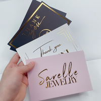 Cartes magnétiques personnalisables en plastique de qualité supérieure, impression numérique, estampage à chaud, feuille d'or, élégantes cartes d'identité personnalisées pour bijoux